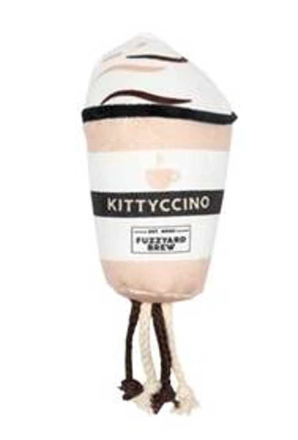 Fuzzyard Kittyccino Catnip pluche