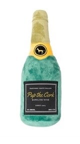 Fuzzyard pup the cork sparkling wine pluche
