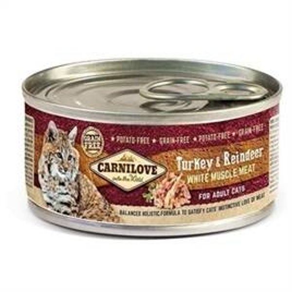 Carnilove Cans Turkey / Reindeer