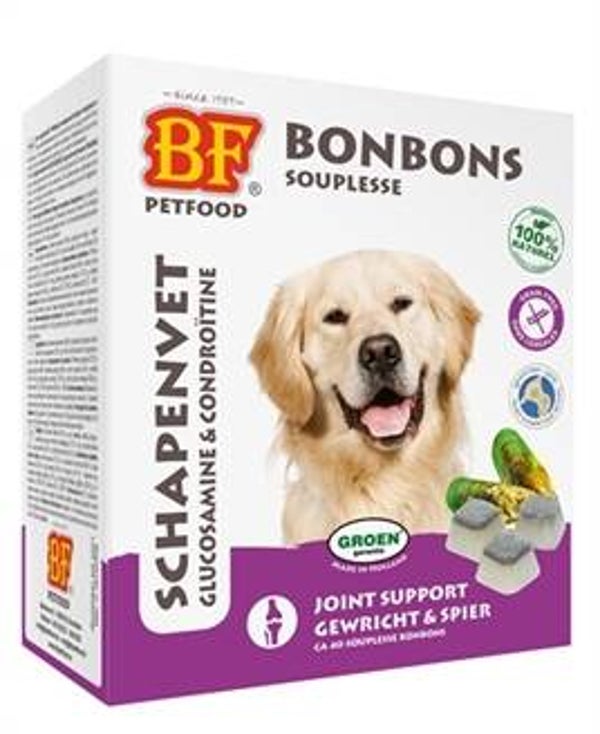 Bf Petfood Schapenvet Maxi Bonbons Souplesse – 40 St