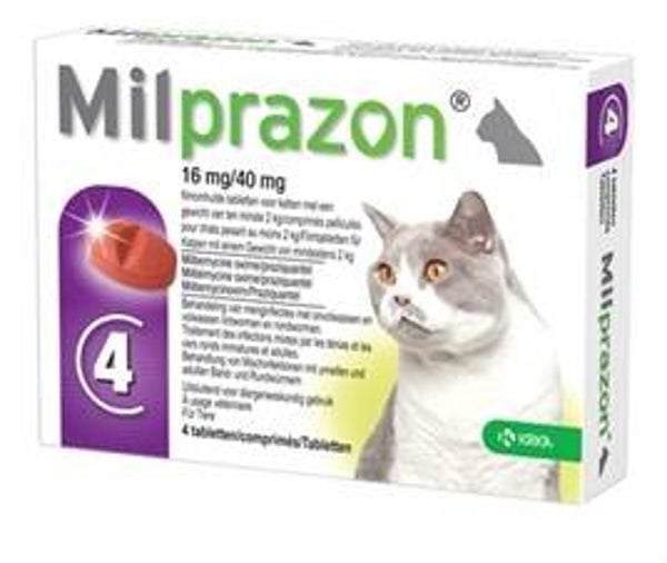 KRKA Milprazon ontwormingstablet kat