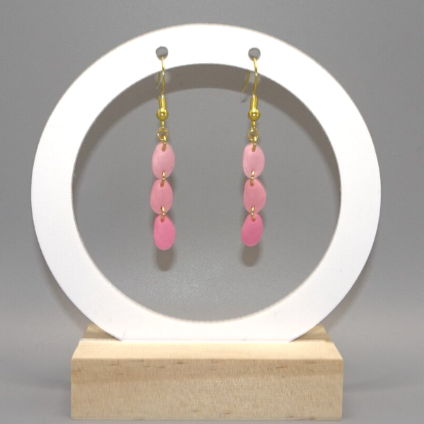 Boucles d'oreilles Maresclé - Rose