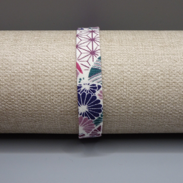 Bracelet Cancún - Mauve / doré
