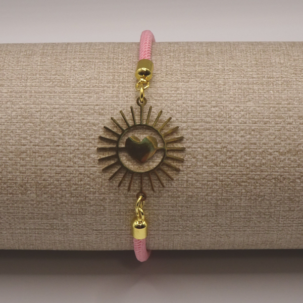 Bracelet Tulum - Rose clair