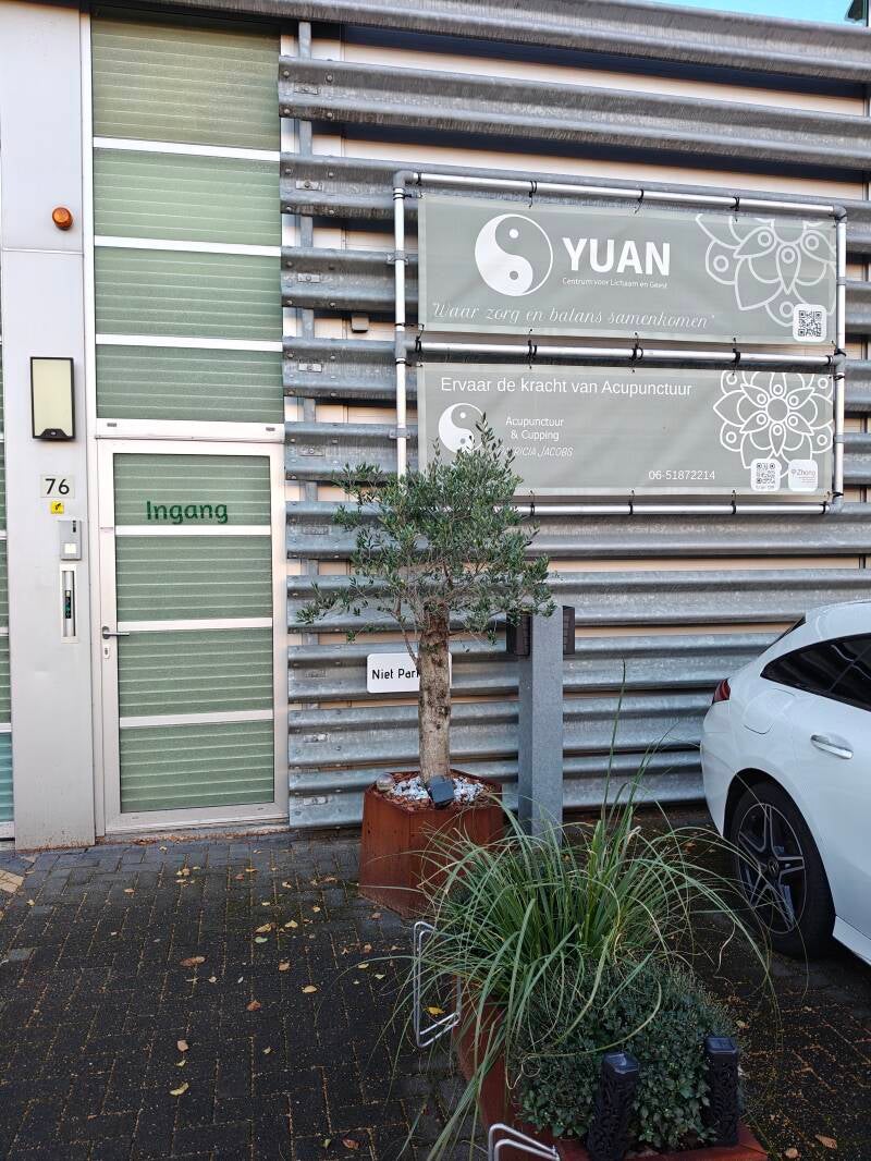 Entree Yuan Centrum voor Lichaam & Geest Nieuw-Vennep