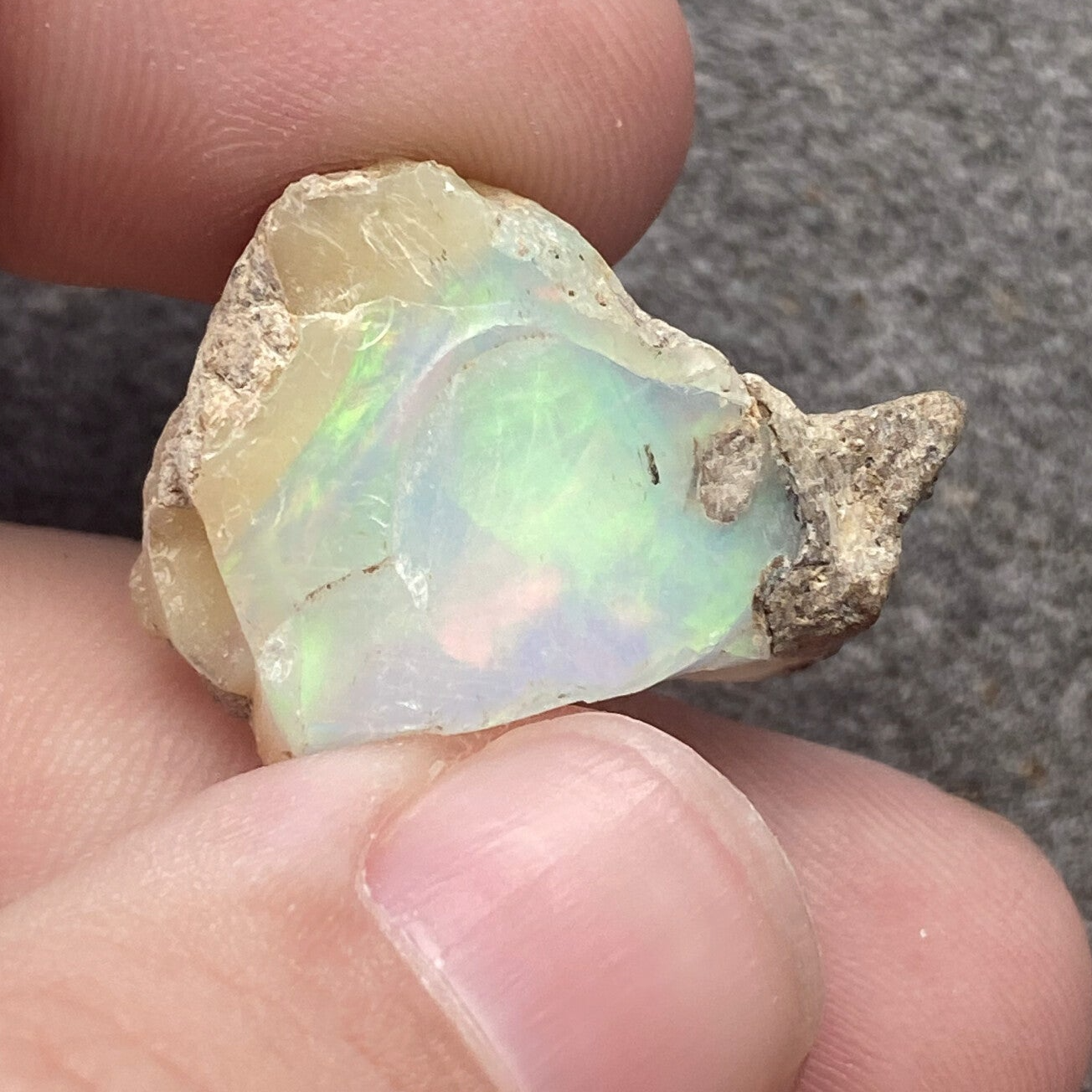 Ruwe opaal uit Ethiopië