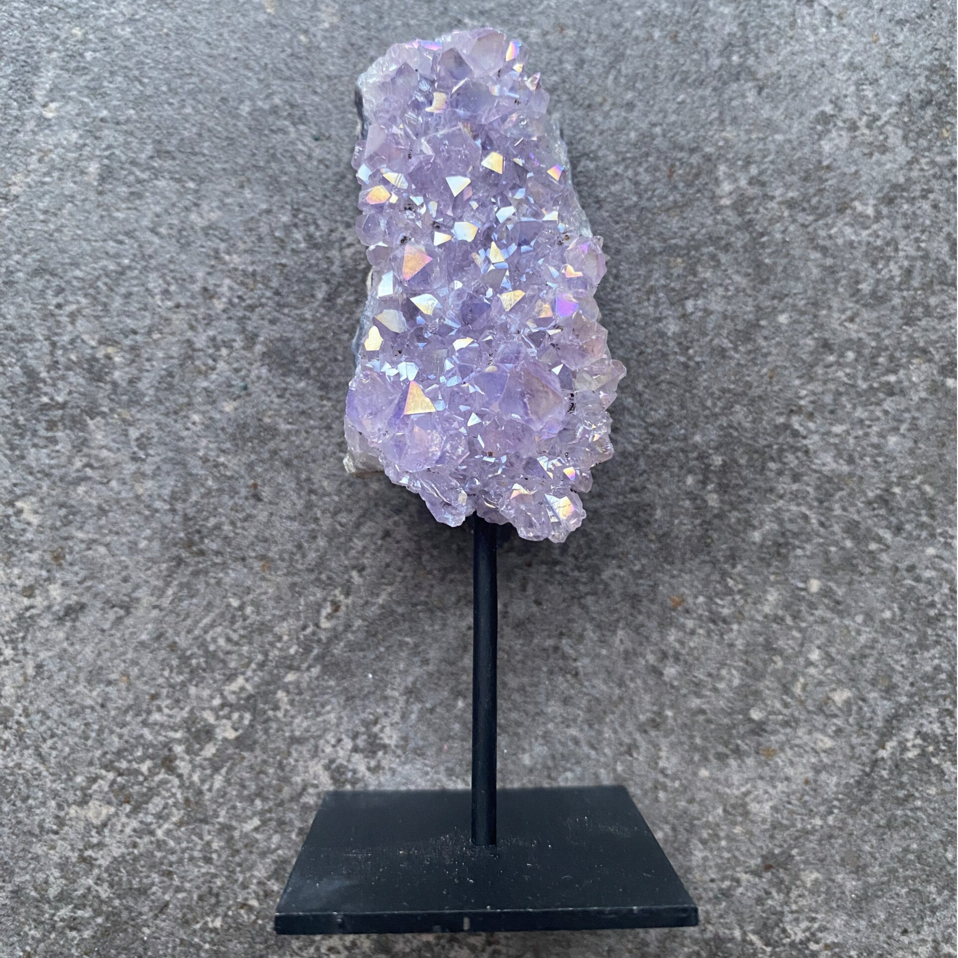 Aura amethist op standaard #3