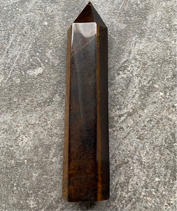 Tijgeroog obelisk groot #8