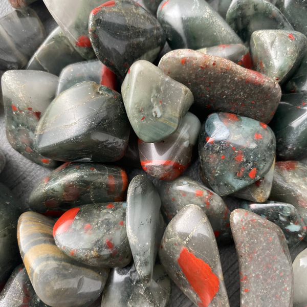 Bloedsteen Afrikaans getrommeld