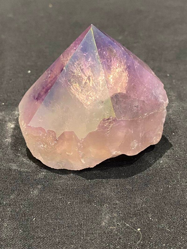 Aura amethist punt groot