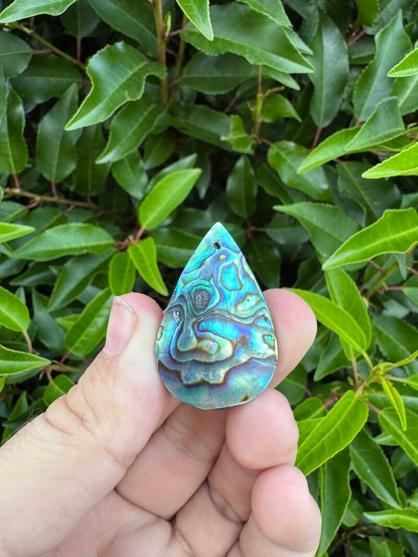 Nacre Abalone hanger #3