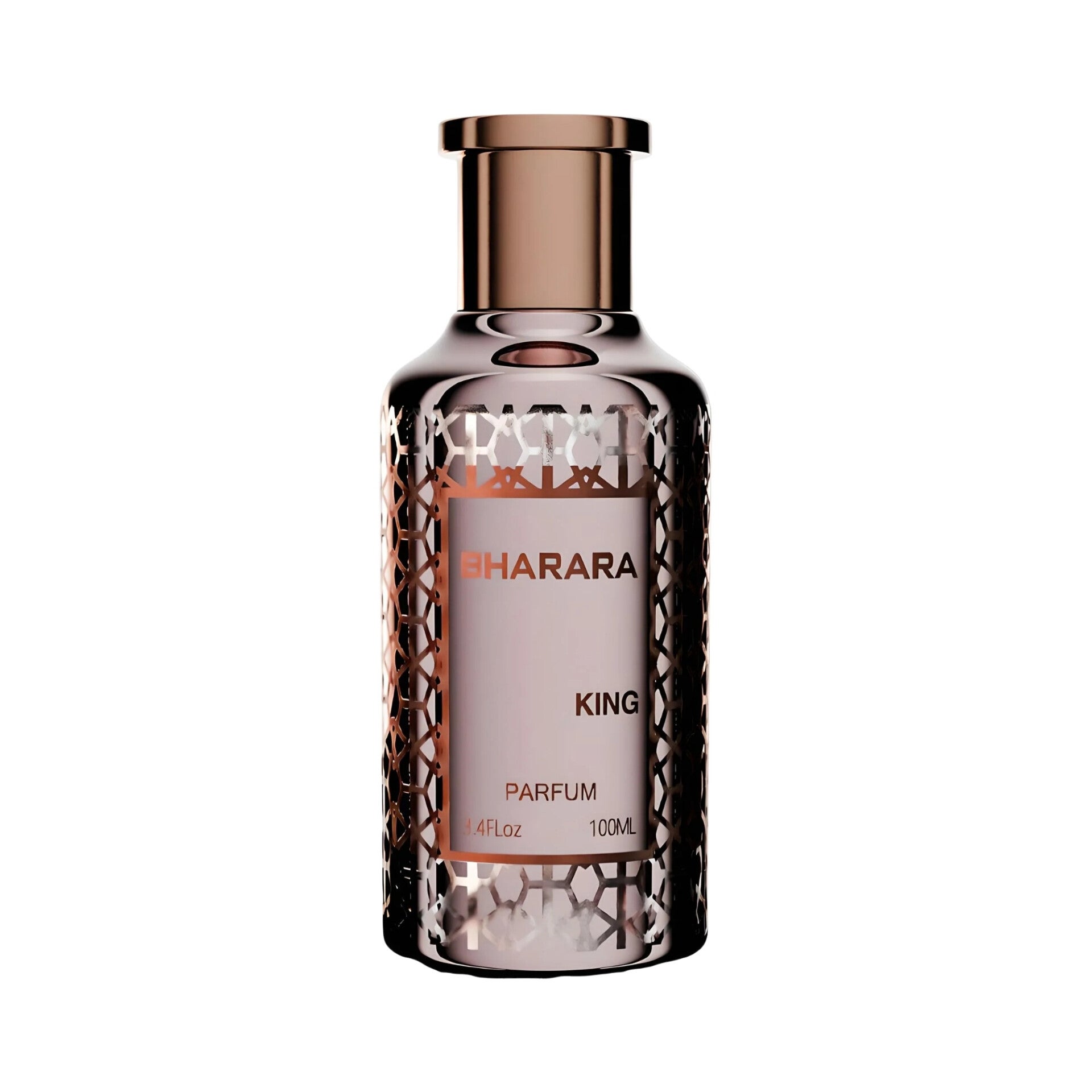 Fragancia King Parfum 100 ml by Bharara Beauty – Aromática Afrutada para Hombre con Aroma a Naranja, Bergamota y Limón