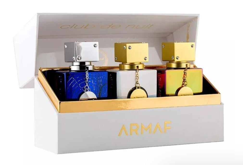 SET Perfumes Club de Nuit 3×30ml by Armaf – Iconic, Imperiale, Untold - Con Aroma Floral, Cítrico y  Amaderado