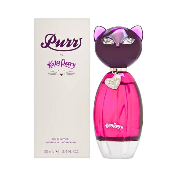 Fragancia Purr 100 ml by Katy Perry – Floral Frutal para Mujer con Aroma a Durazno, Manzana Roja, Gardenia y Bambú