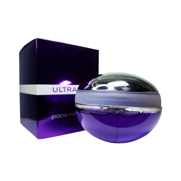 Fragancia Ultraviolet 80 ml by Paco Rabanne – Oriental Floral para Mujer con Aroma a Pimienta, Chile Anaranjado, Pimiento Morrón y Chabacano