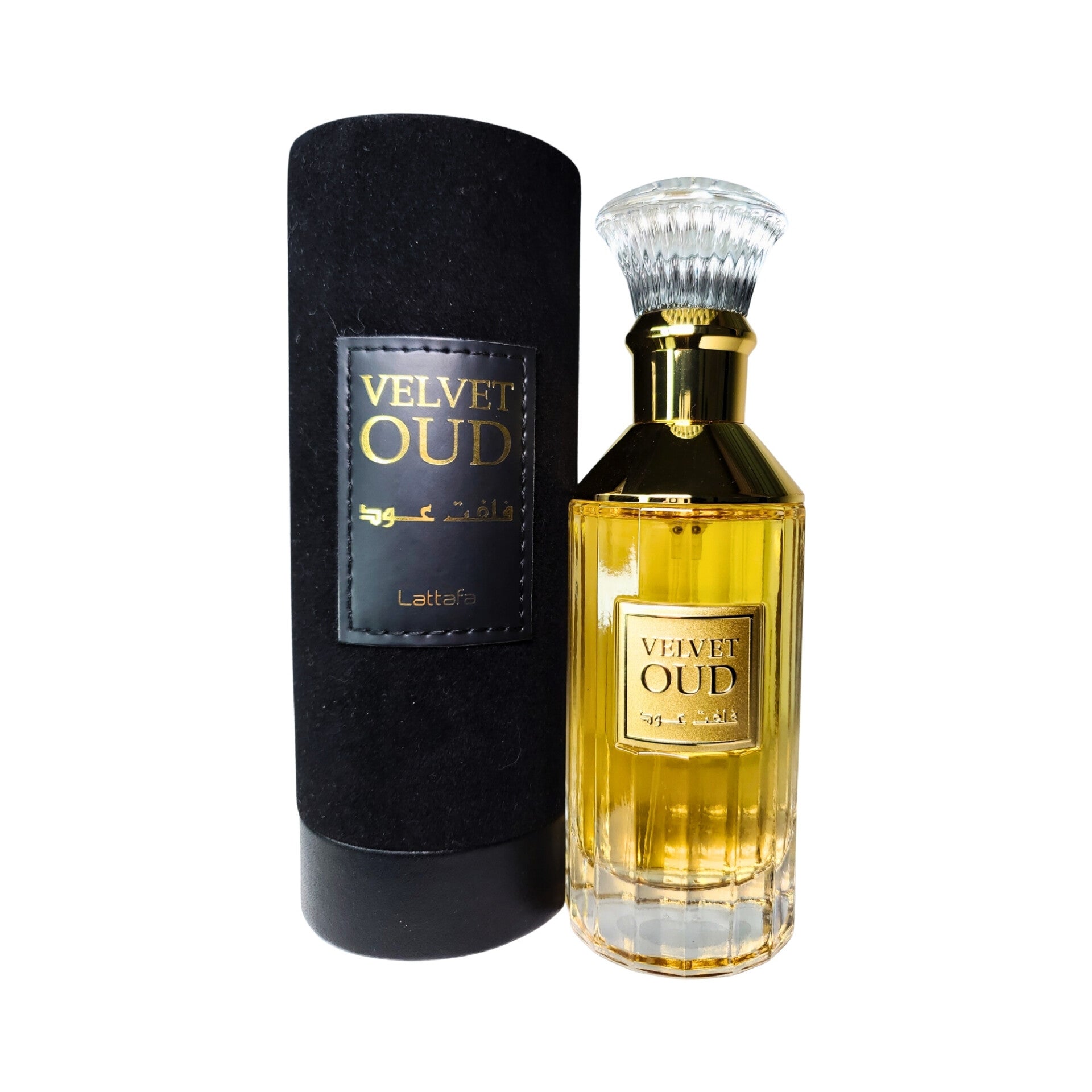Fragancia Velvet Oud 100 ml by Lattafa – Oriental Amaderada Unisex con Aroma a Cardamomo y Bergamota