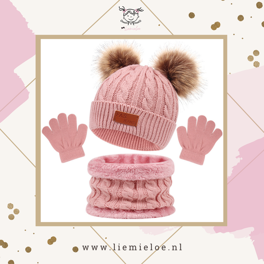 Winterset - Roze 2 bollen