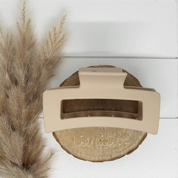 Haarklem maxi - beige