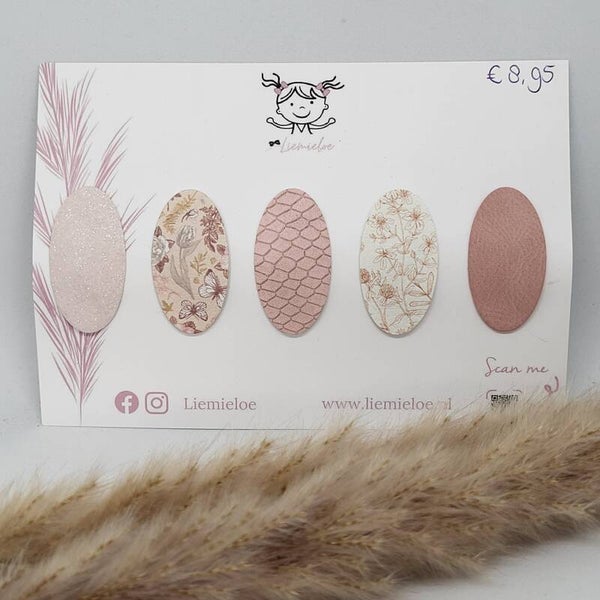 Antislip setje - Rond roze