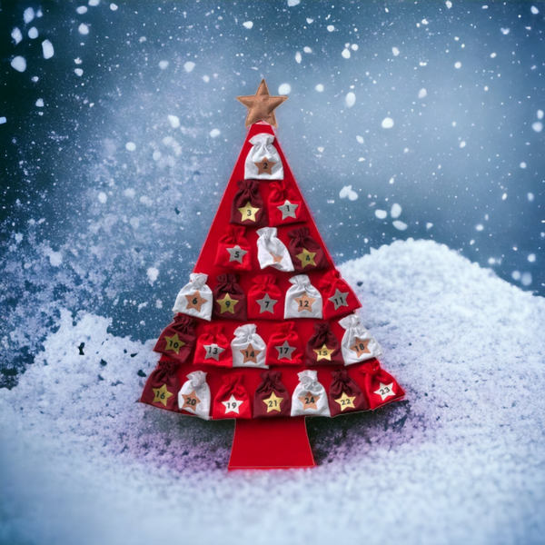Adventkalender, gevuld