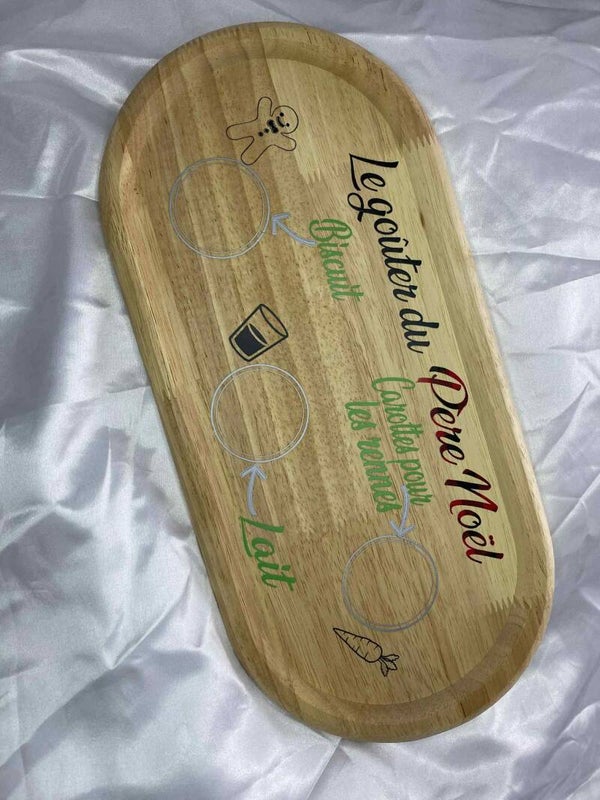 Planche pour le goûter du père noël