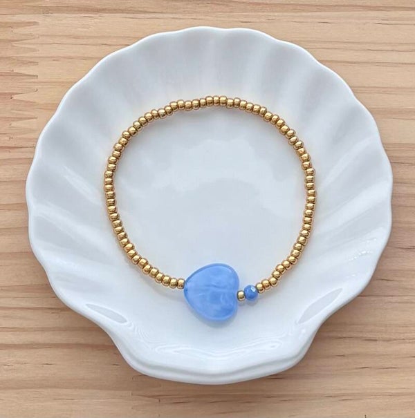 Armband Happy Love Blue