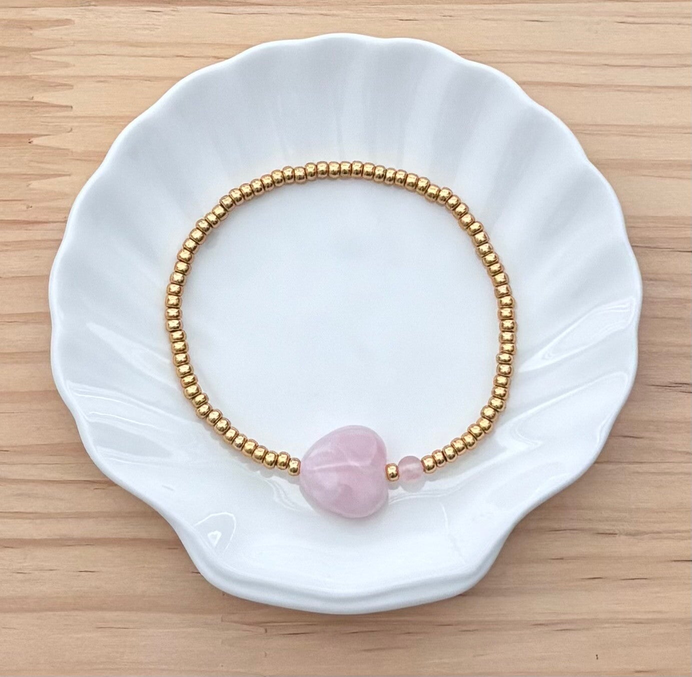 Armband Happy Love Pink