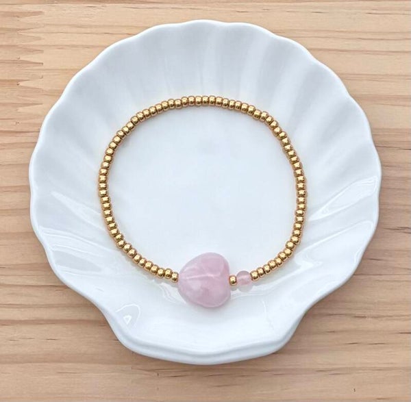 Armband Happy Love Pink