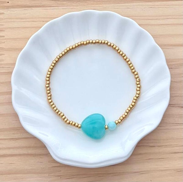 Armband Happy Love Turquoise