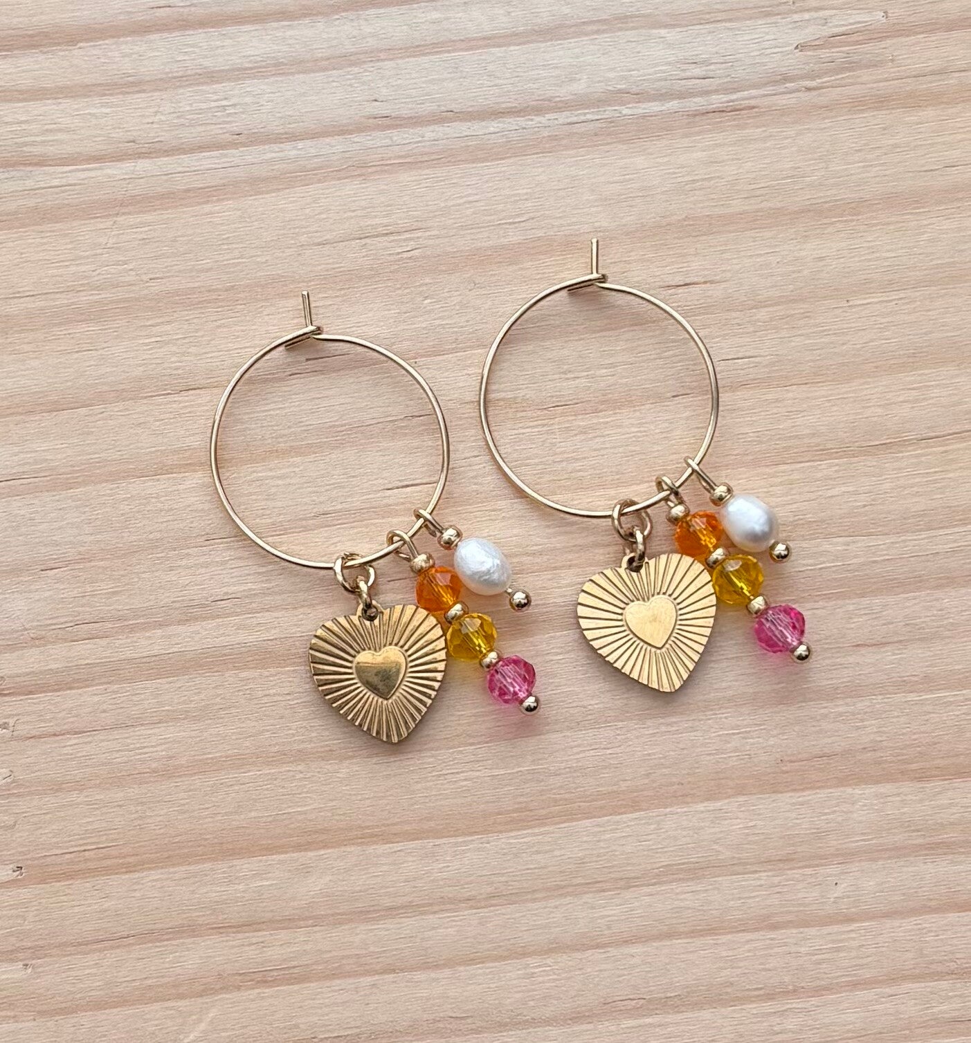 Oorbellen Spring Pink