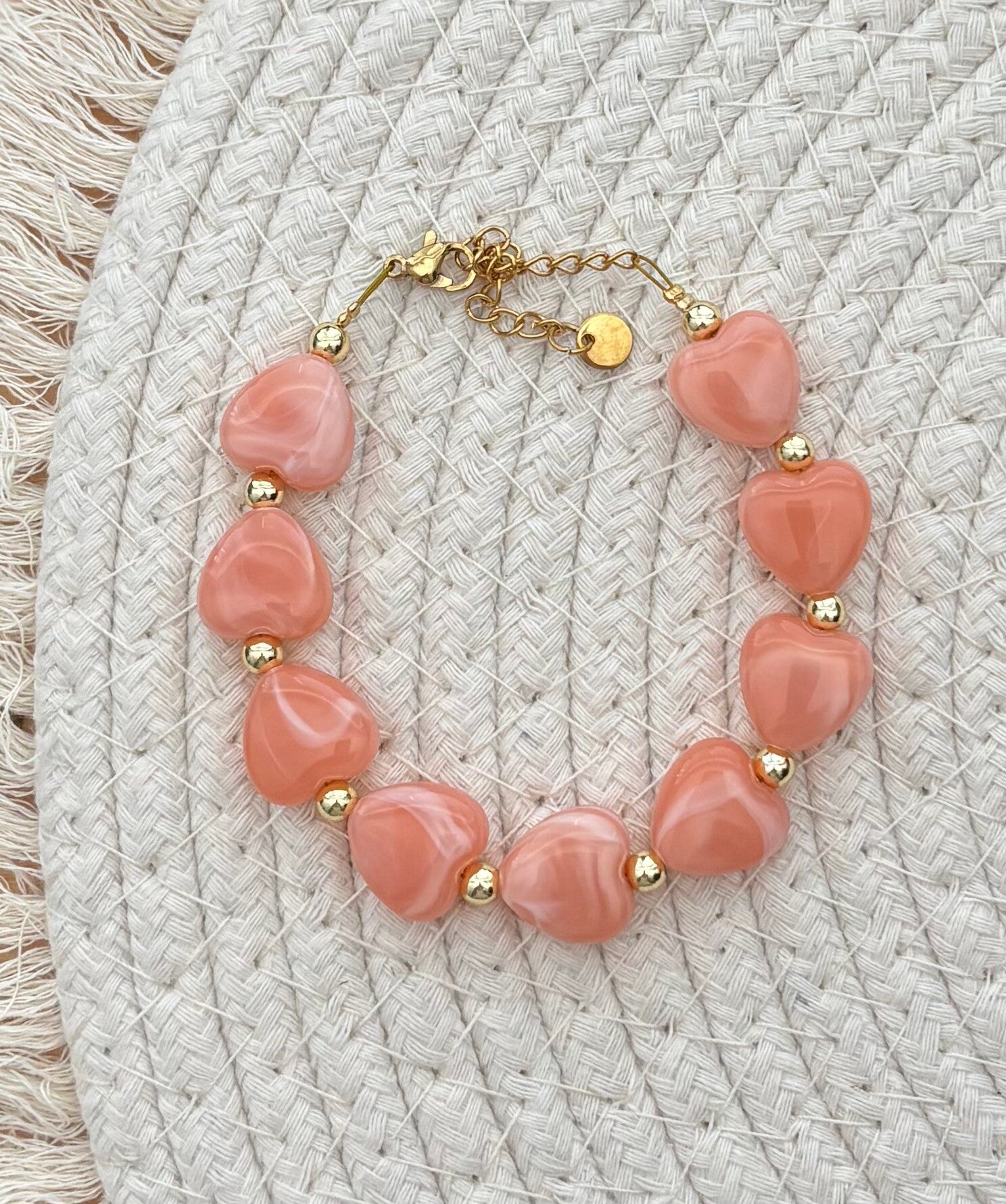 Armband Hart Oranje