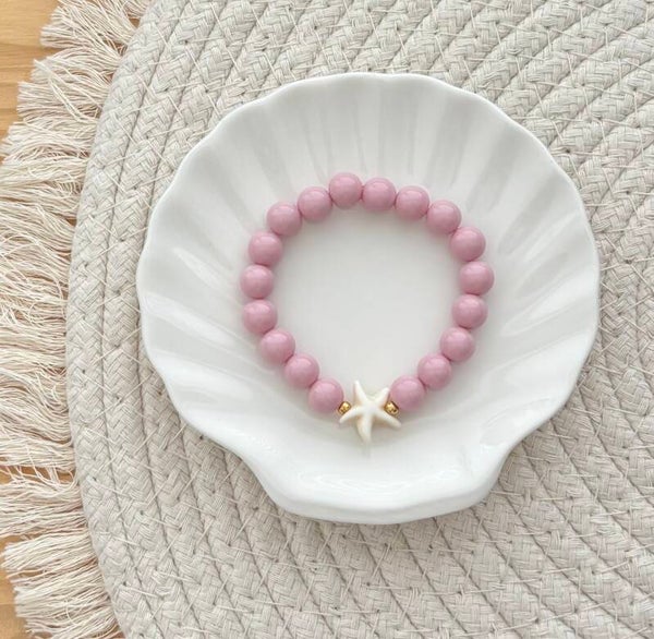 Armband Zeester Vintage Rose