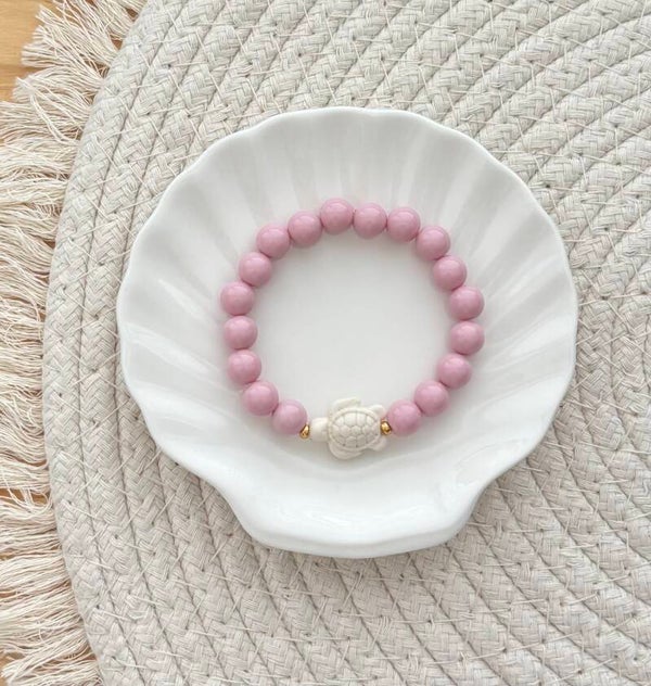 Armband Turtle Vintage Rose