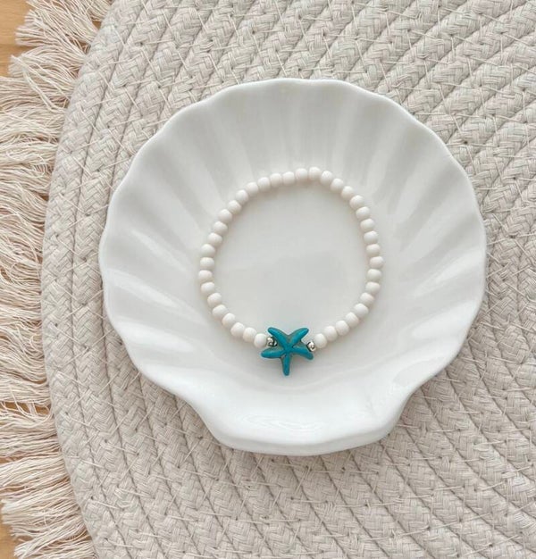 Armband Blauwe Zeester