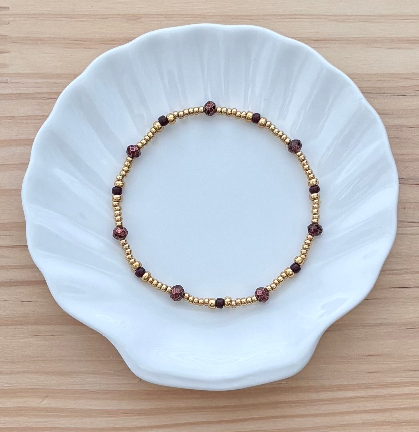 Armband Brown sparkles