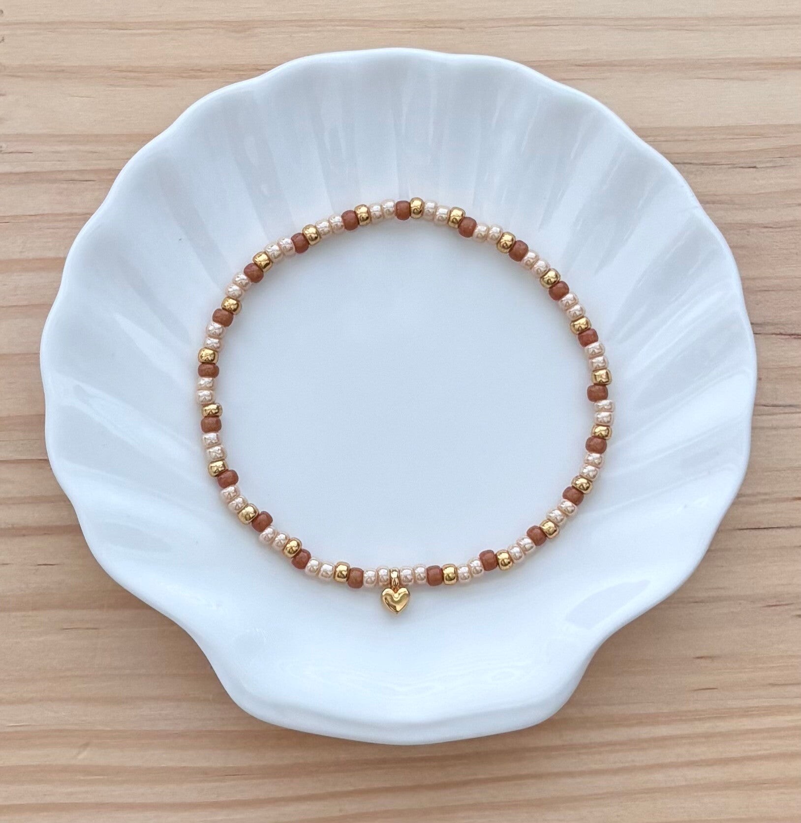 Armband Caramel melange