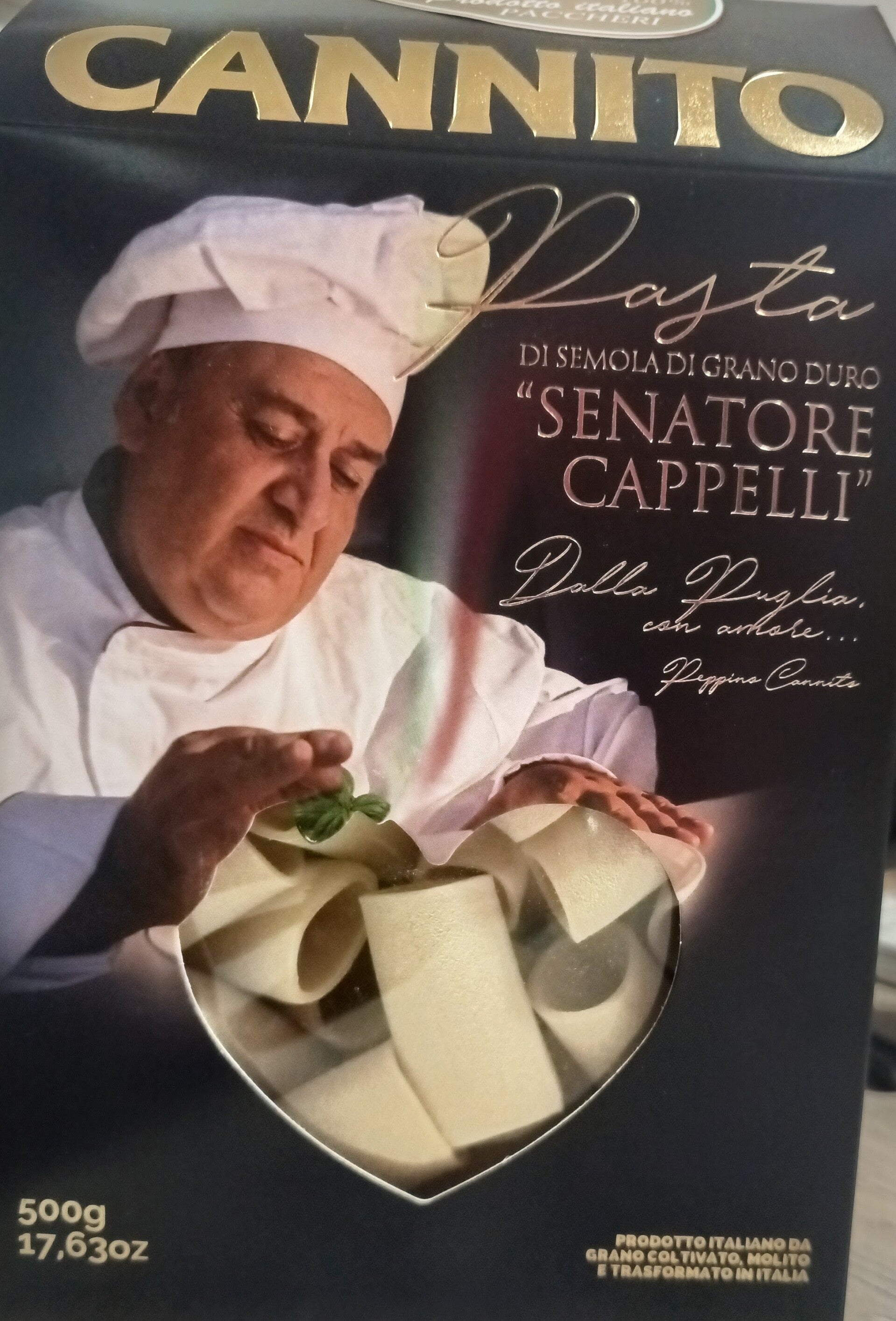 Paccheri senatore capelli