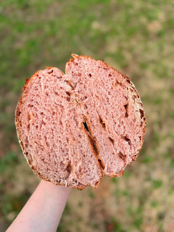 Raspberry White Chocolate Chip Loaf