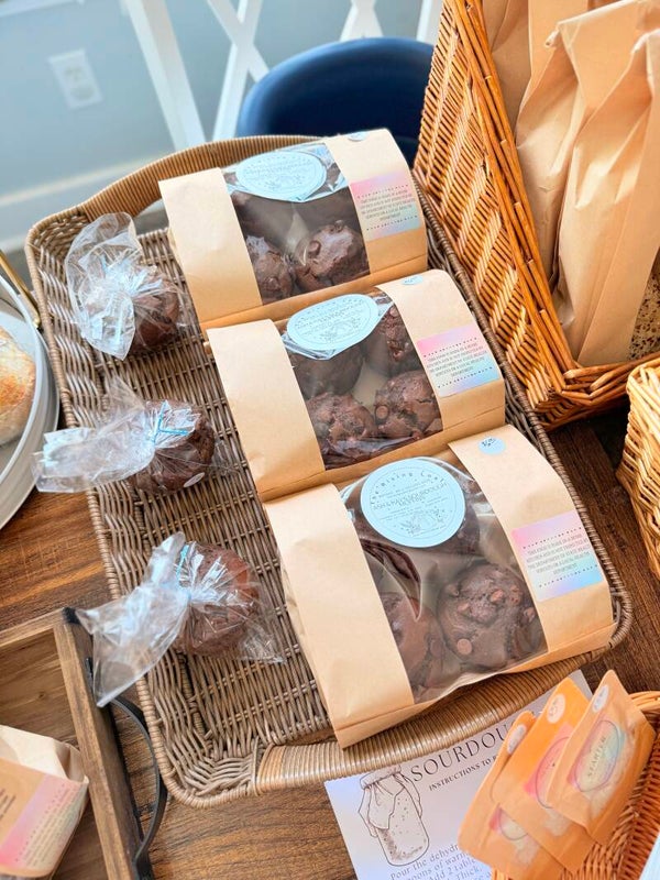 Sourdough Double Choc. Chip Jumbo Muffins (6)