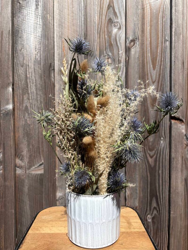 Composition de fleurs séchées