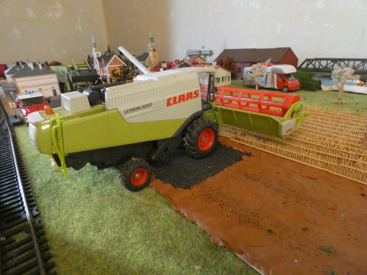 la moisson de blé / ferme / sommaire | diorama