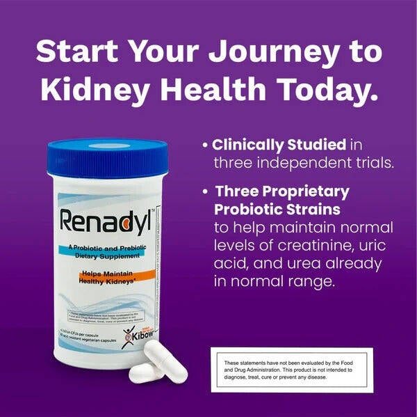 Renadyl Bottle 60 capsules – 90-day Pack