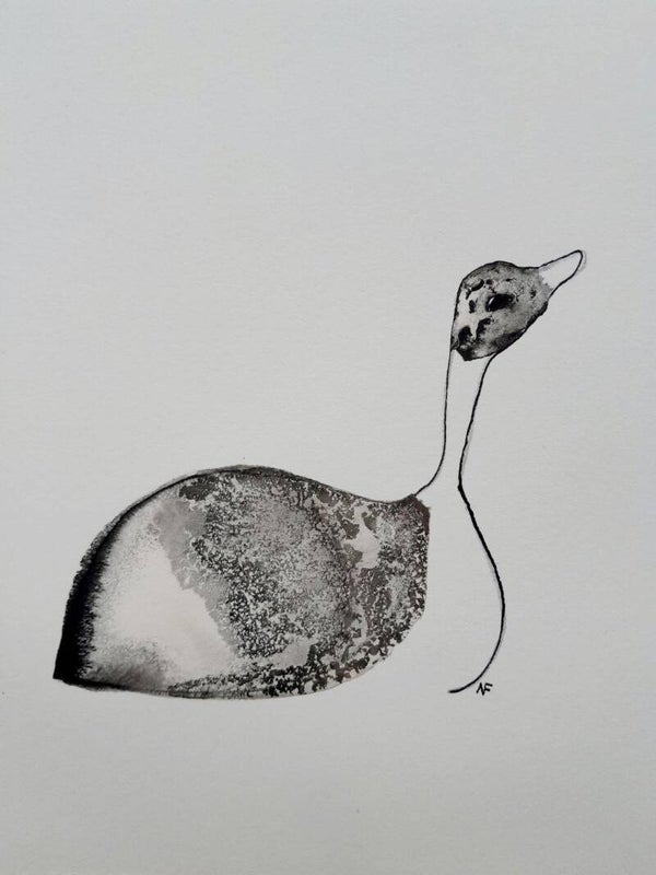 Inkttekening – Gans