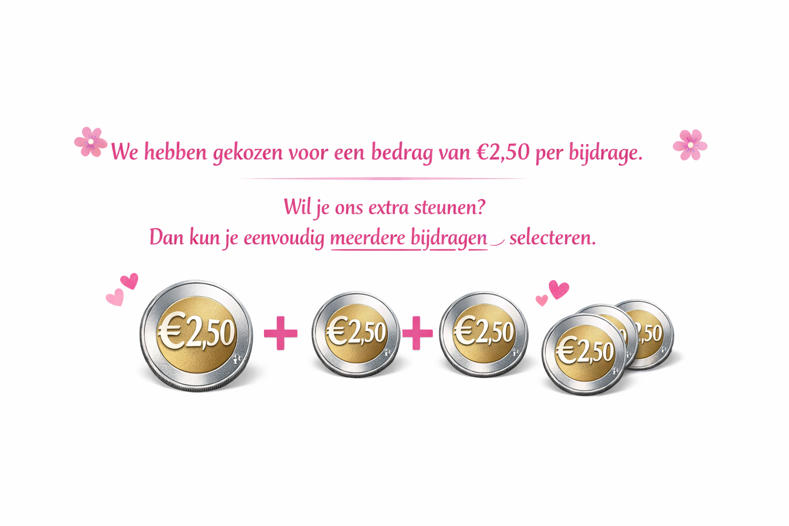 🌸Geef een extra steuntje