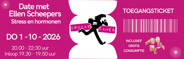 Ticket Drukke Dames date 1 oktober Ellen Scheepers