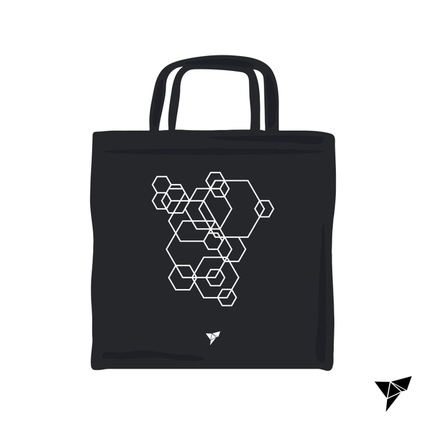 Hexagonal Outline Tote Bag