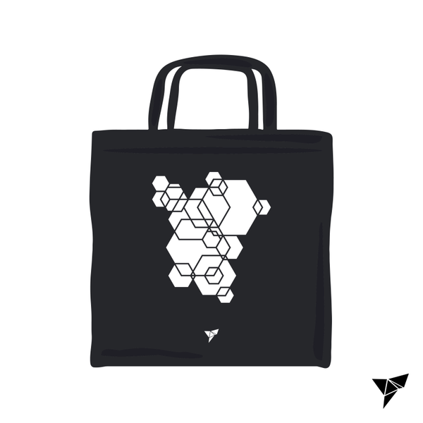 Hexagonal Solid Tote Bag