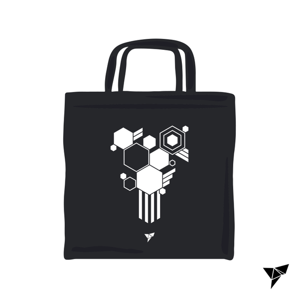 Hexline Tote Bag