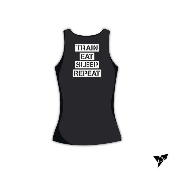 Train Eat Sleep Unisex Slashed Armholes Vest