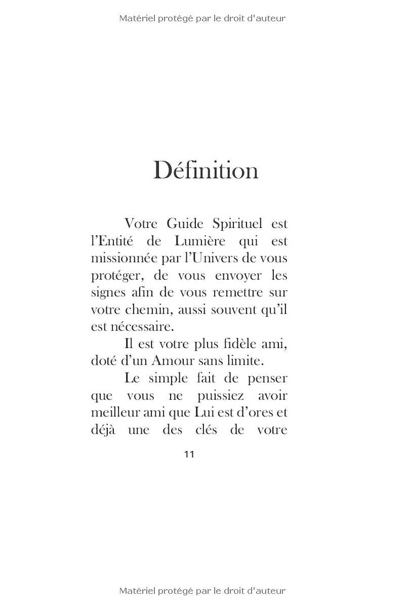 Extrait 1 — Conversation avec son Guide Spirituel